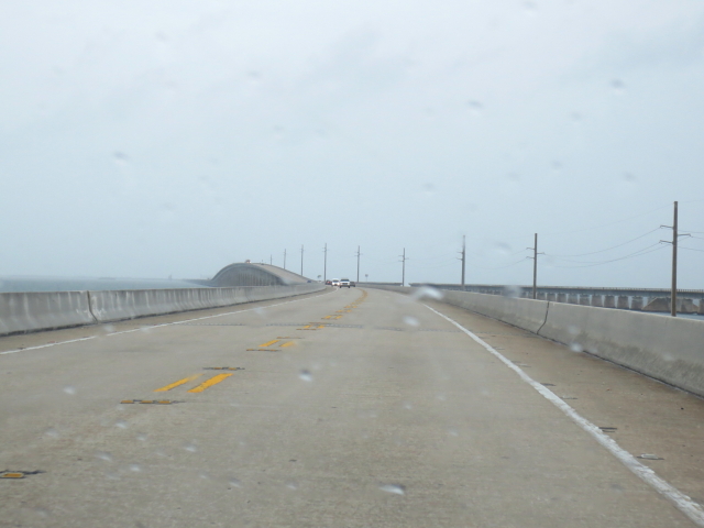 キーウェストに向かって　Seven-Mile Bridge （１６景-1）