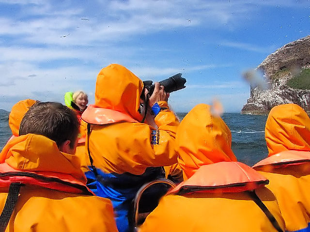 Adventures Seabird Seafari - Bass Rock Boat Trips@2009/05/17@Photo by Kohyuh