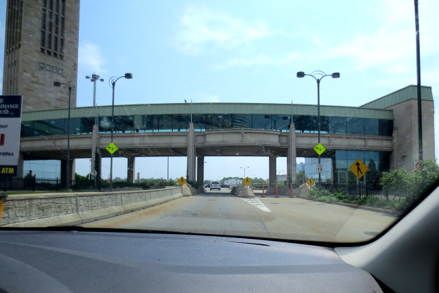 レインボーブリッジの国境越え （４景-2）　カナダからアメリカ再入国　Rainbow Bridge, Canada to USA　2013/05/22　Photo by Kohyuh