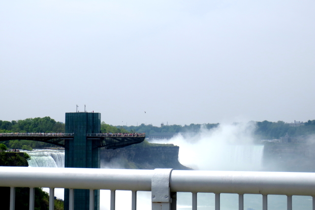 レインボーブリッジの国境越え （４景-3）　カナダからアメリカ再入国　Rainbow Bridge, Canada to USA　2013/05/22　Photo by Kohyuh