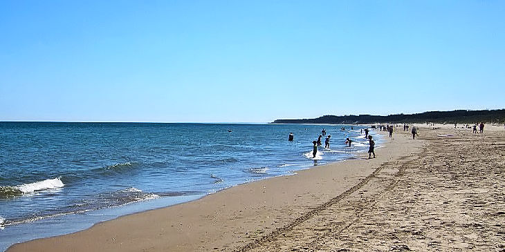 ウェックスフォード湾北岸の海岸線-2