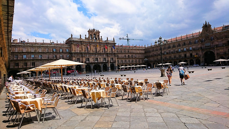 photo5 Old City of Salamanca. 2018/06/21 photo by Kohyuh