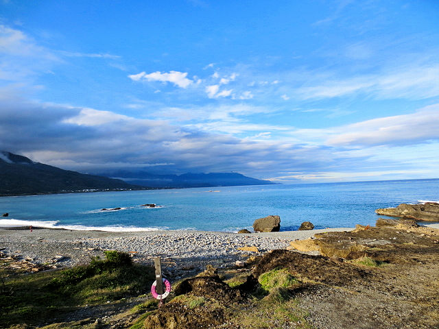 三仙台 （10景-4）　台東　台湾 Platform of the three immortals, East coast Taiwan 2012/12/01　Photo by Kohyuh