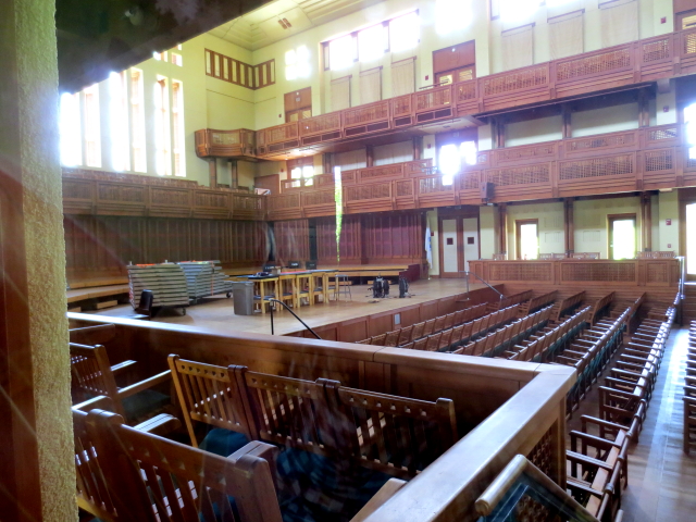 その内部　タングルウッド　小澤征爾ホール　Tanglewood, Seiji Ozawa Hall