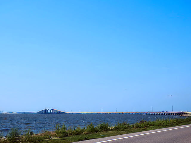 ドーフィン島に向かって（２０景-3）　Leave for Dauphin Island, Alabama　2013/06/15