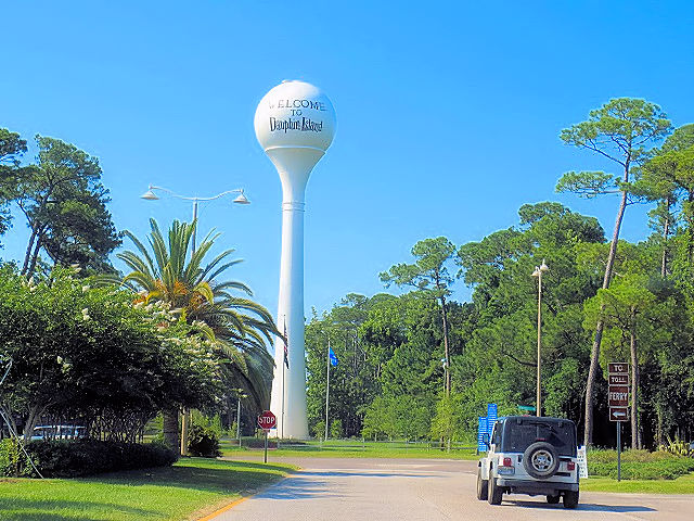 ドーフィン島に向かって（２０景-7）　Leave for Dauphin Island, Alabama　2013/06/15