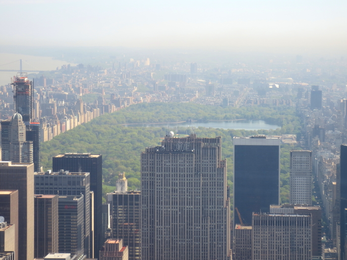 セントラル・パーク　Central park　遠望 (2)