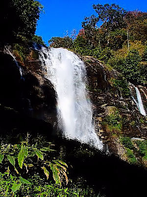 Vachiratharn waterfall, Chiang Mai, Thailand@Photo by Kohyuh@2007/01/23