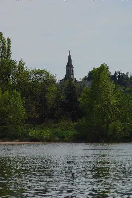 ロワール川 の風景 (アンジェ近郊) Angers, France 2004/04/25 Photo by Kohyuh