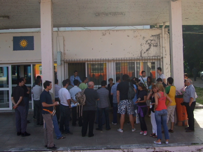 パスポート検査